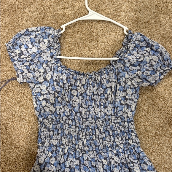 Hollister floral blue romper - Picture 3 of 6
